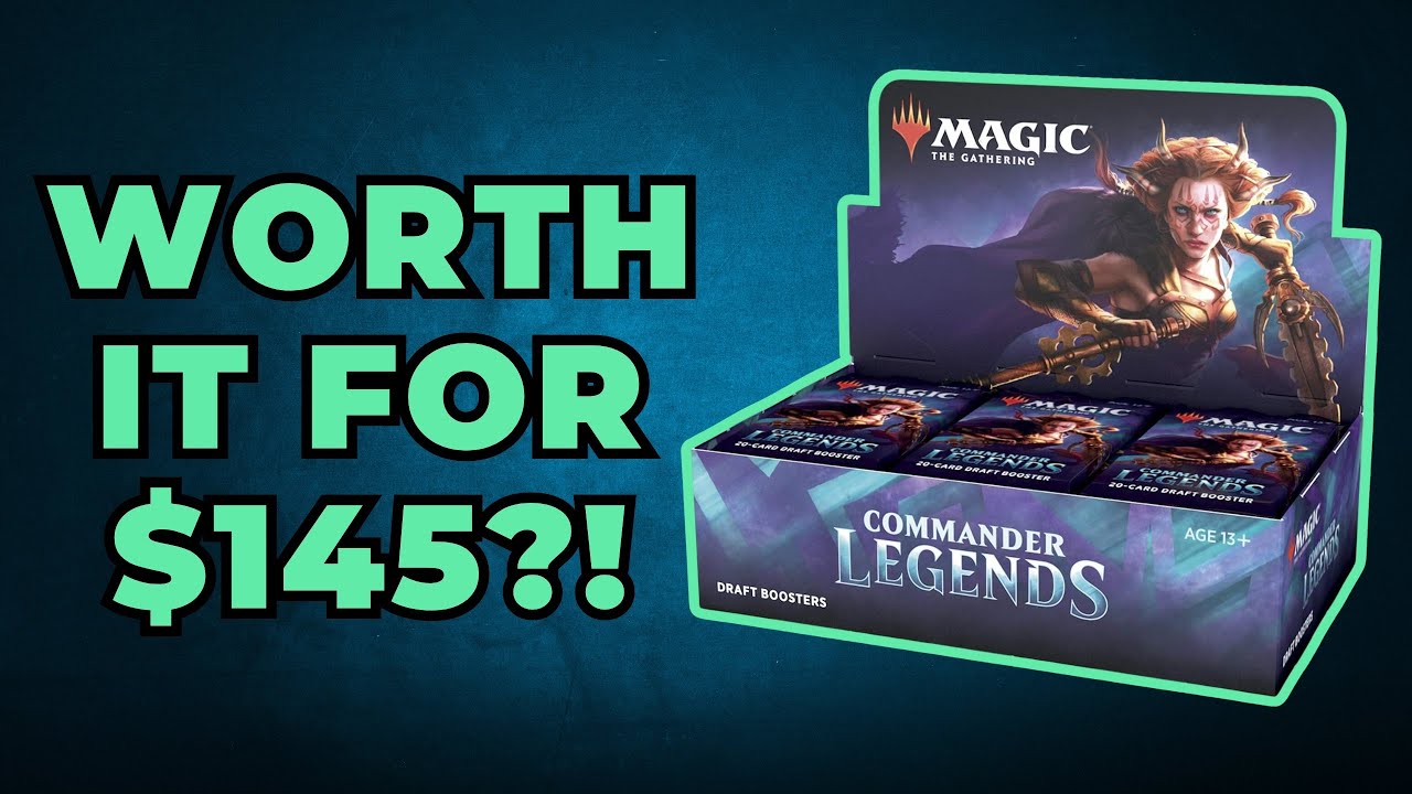 Opening an absolute BUSTED Commander Legends Booster Box!!! 🔥