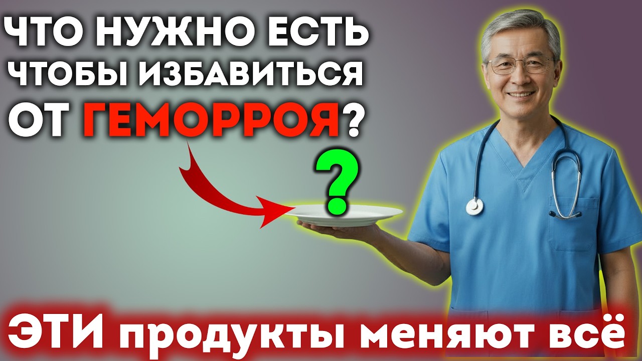 ГЕМОРРОЙ УЙДЕТ НАВСЕГДА! Просто ешь это... (совет врача)