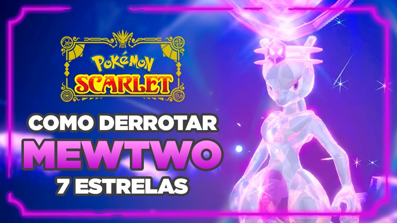 EVENTO DE RAID 7 ESTRELAS DO MEWTWO | Pokémon Scarlet & Violet