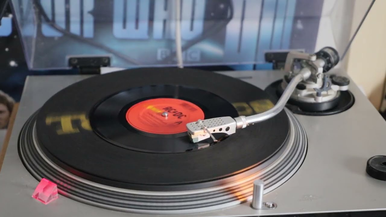 AC/DC thunderstruck Vinyl single HQ