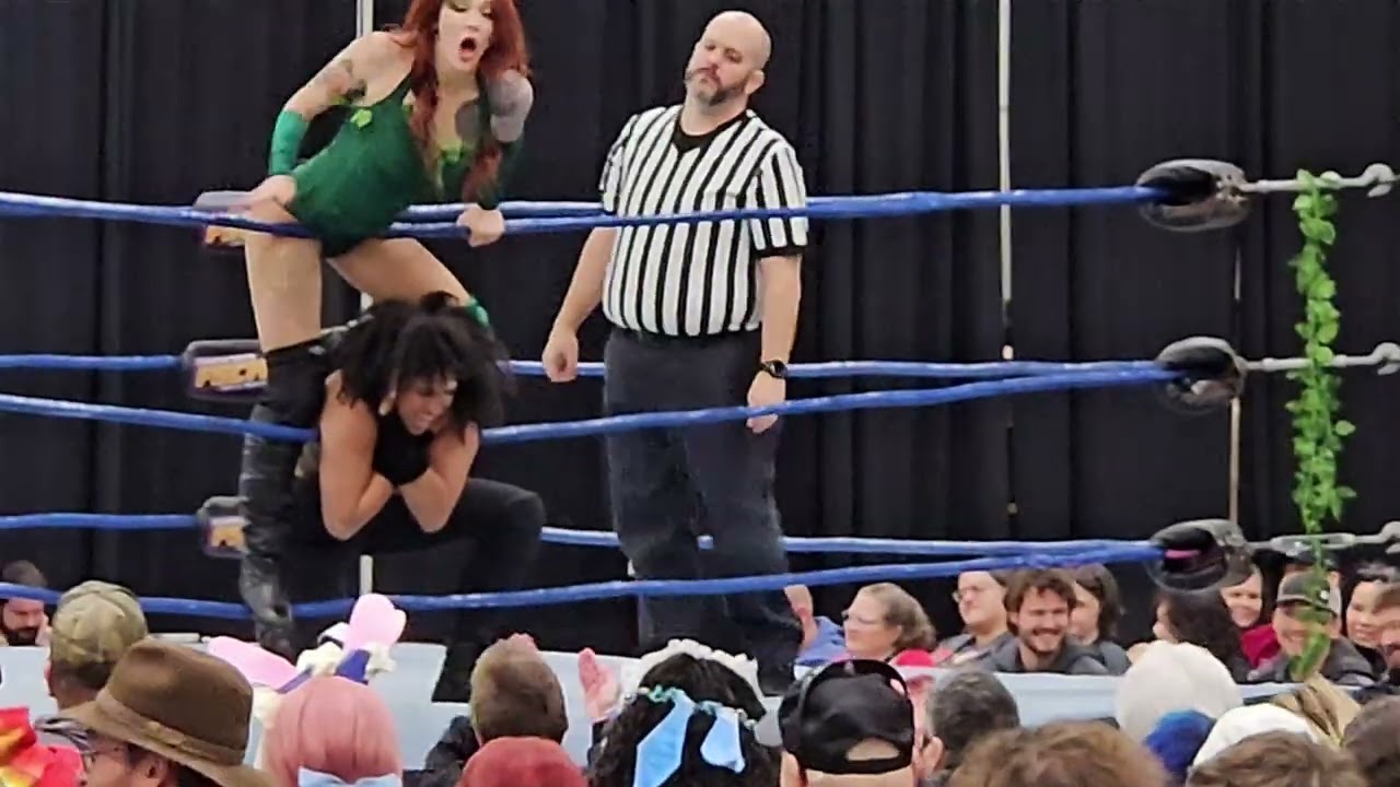 More cosplay wrestling 