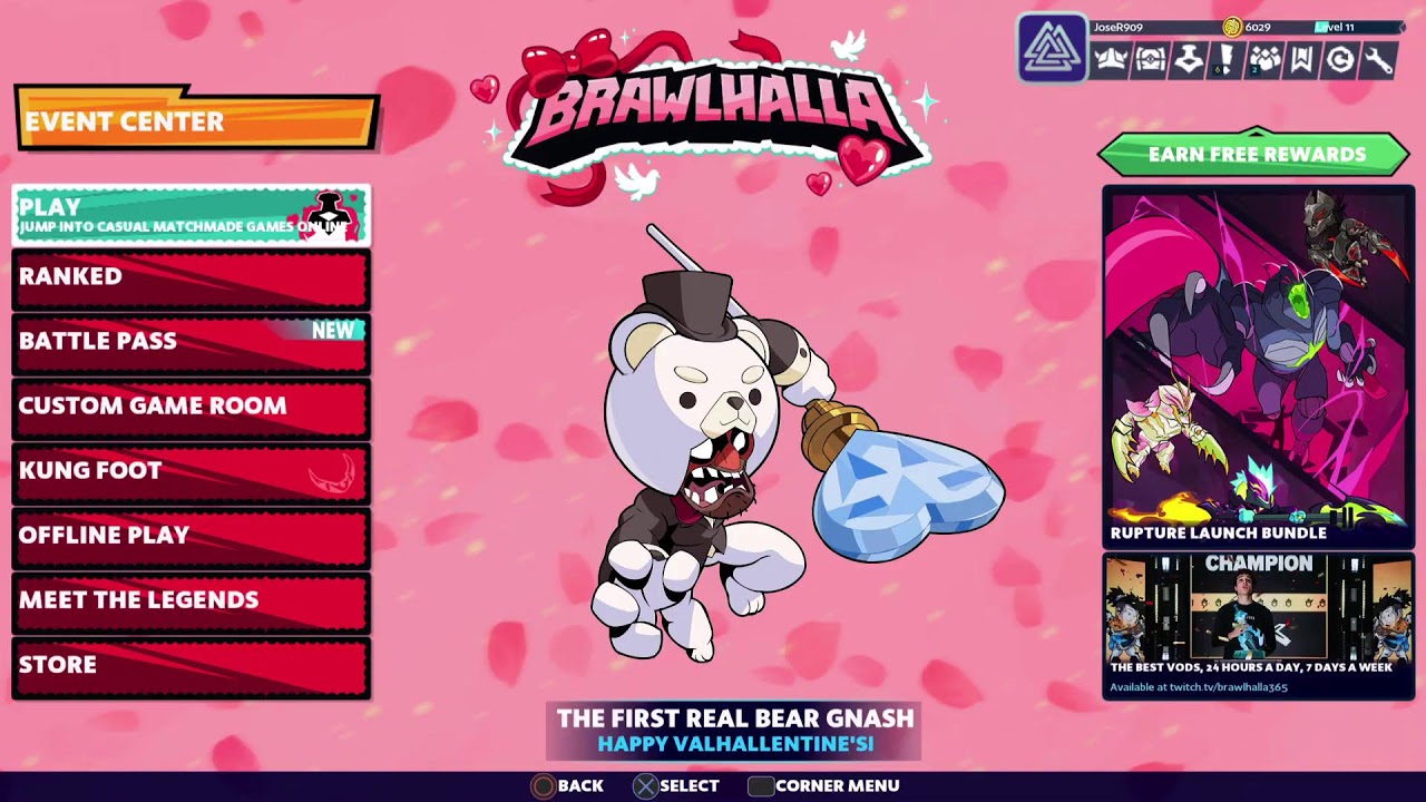[Brawlhalla] playing Brawlhalla demons 2