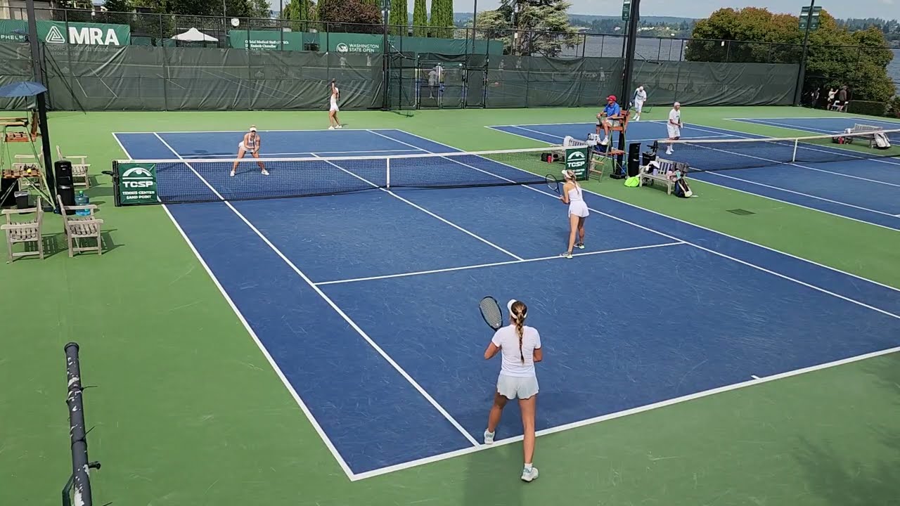 Washington State Open 2025 Women's Open Doubles Semi Final Highlights 