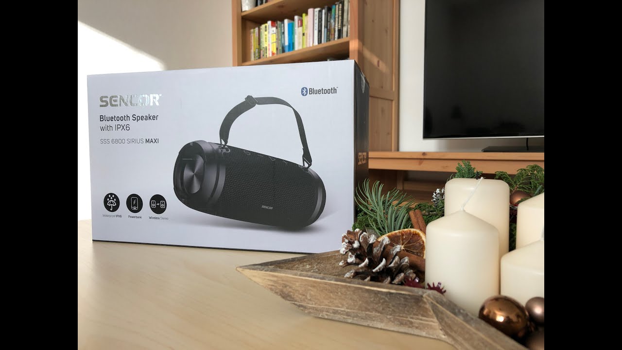 Sencor Sirius SSS6800 Maxi - unboxing a test (CZ review) 4K