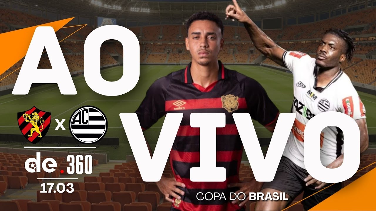 SPORT X ATHLETIC | JOGO AO VIVO DA COPA DO BRASIL COM NARRA&Ccedil;&Atilde;O EM TEMPO REAL