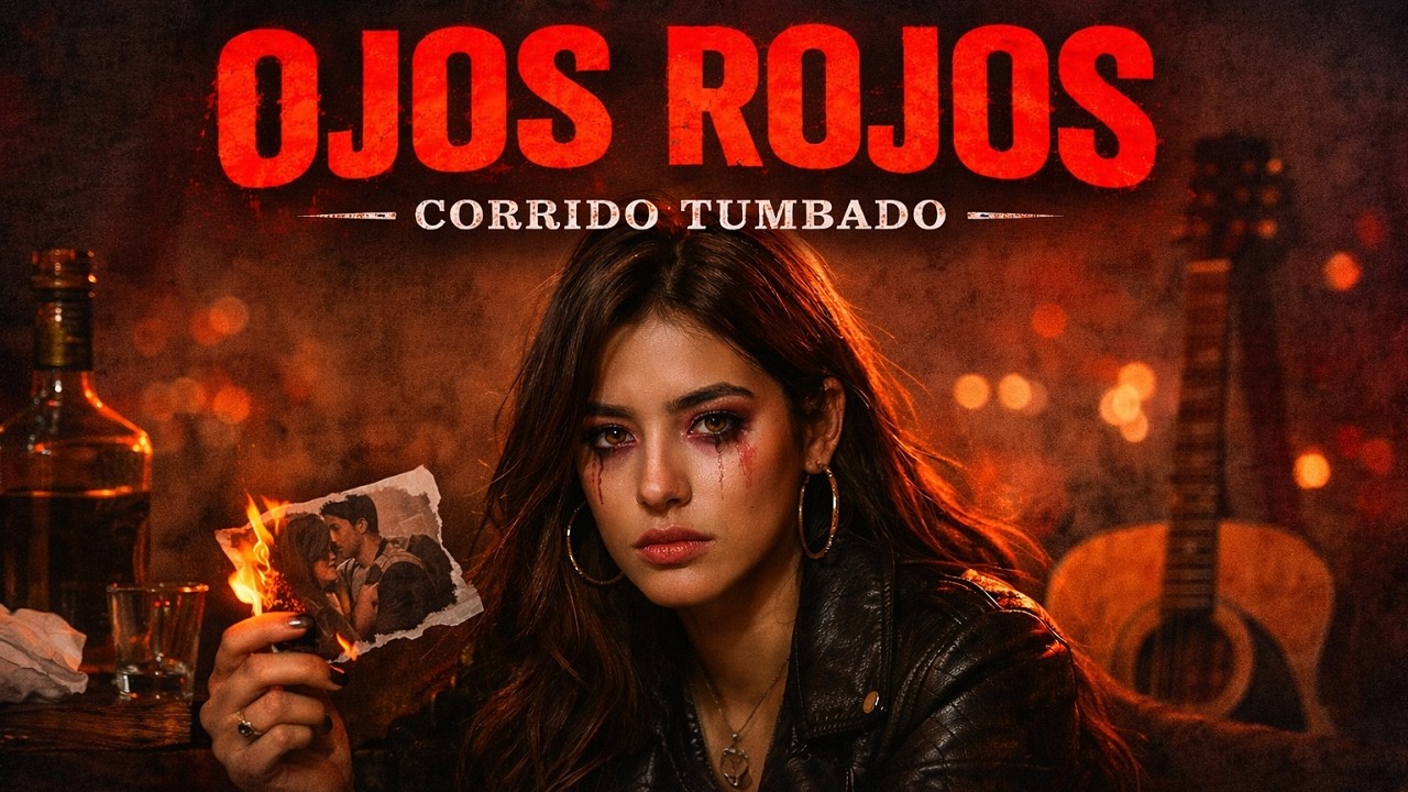 OJOS ROJOS 🔥 Corrido Tumbado Femenino 2026 | Desamor, Dolor y Poder | Canción Nueva
