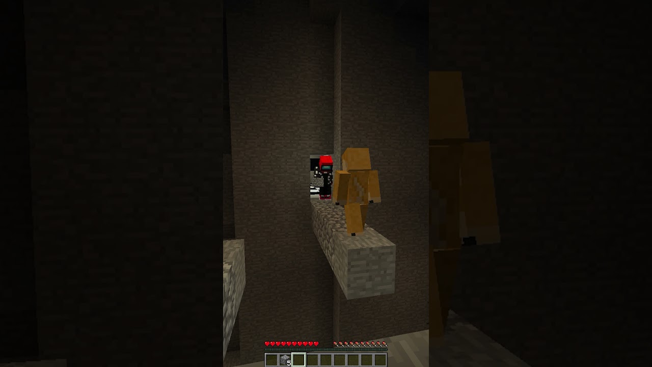 AMONG US or DOGE COIN in MINECRAFT! #shorts