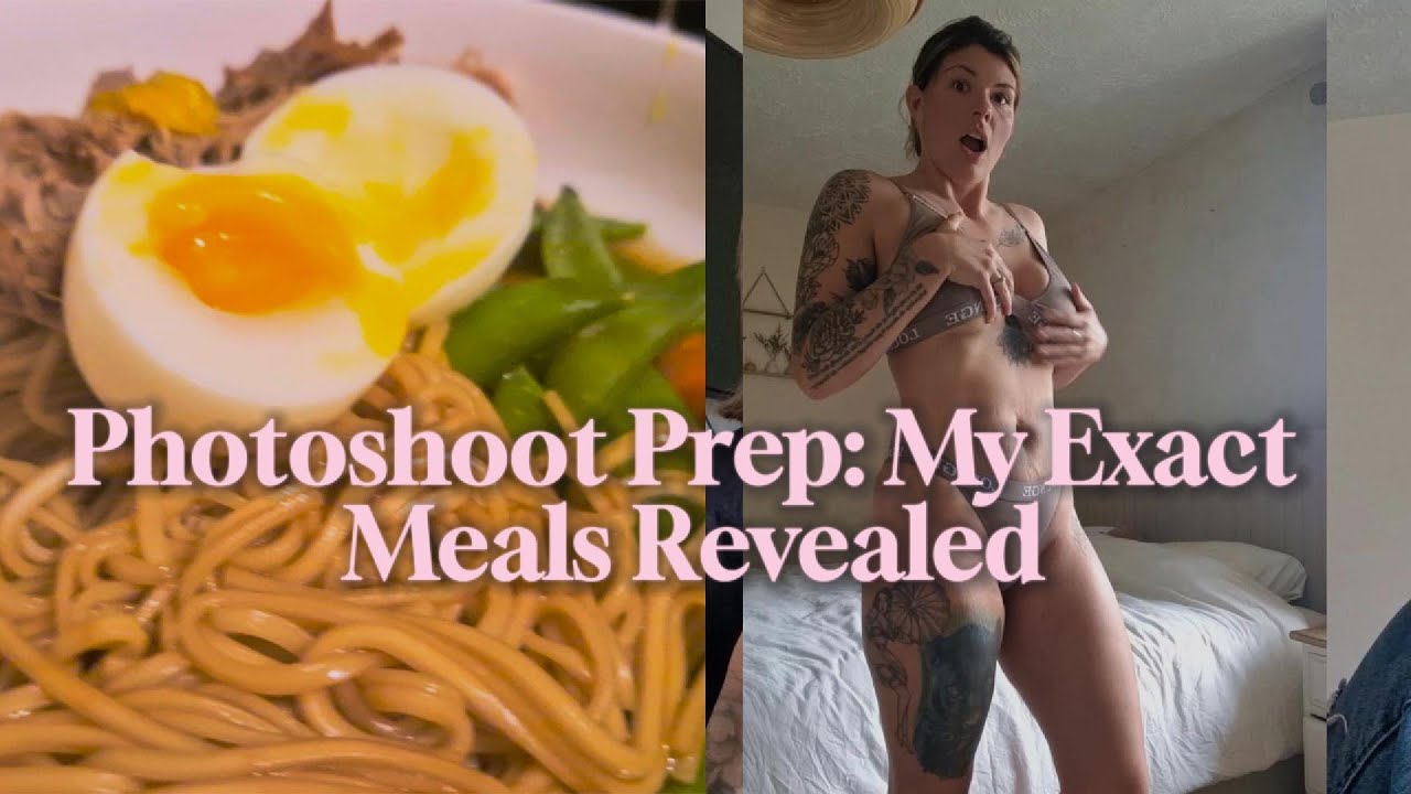 What I Eat Before a Photoshoot | Final Week Prep, Carb Load & Cut