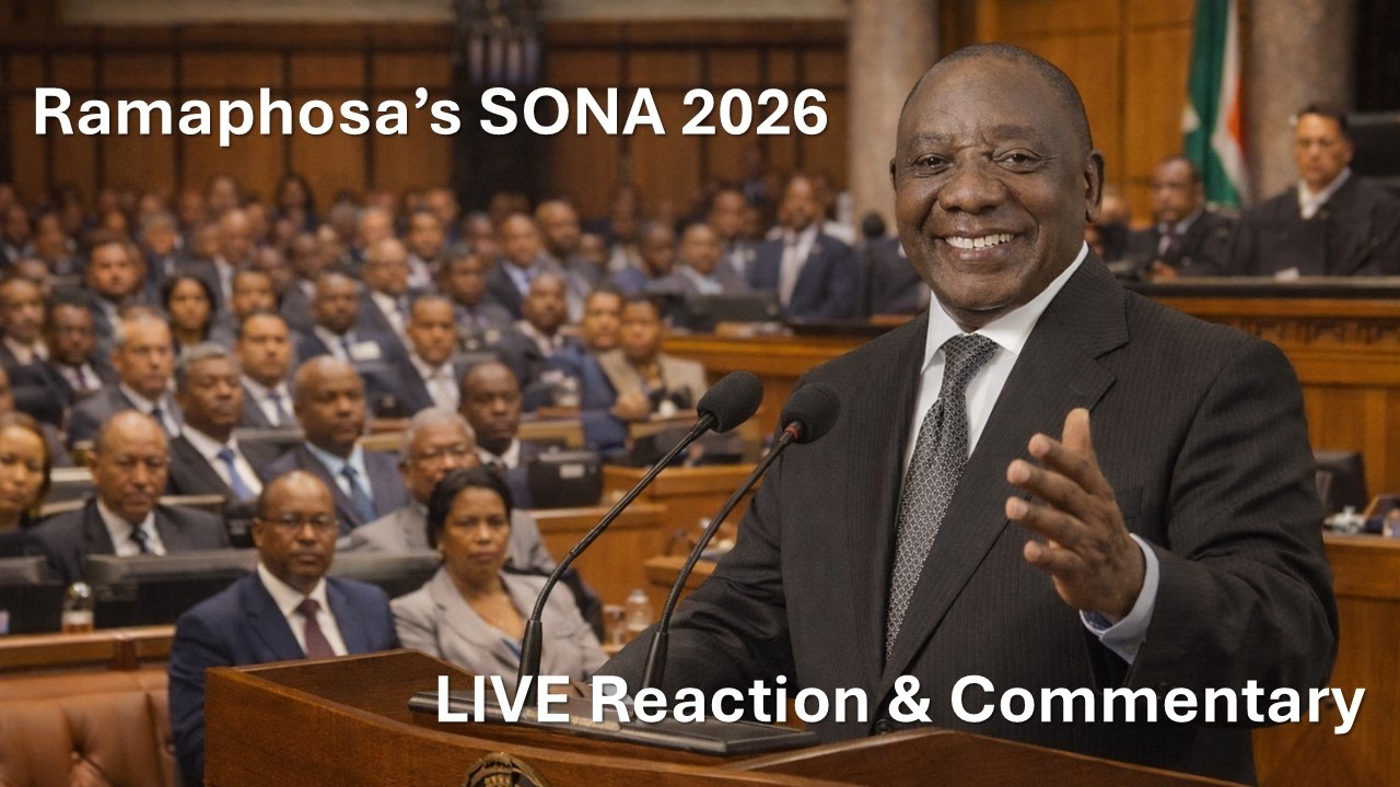 Cyril Ramaphoa's SONA 2026 | LIVE Reaction & Commentary | 12 Feb 2026