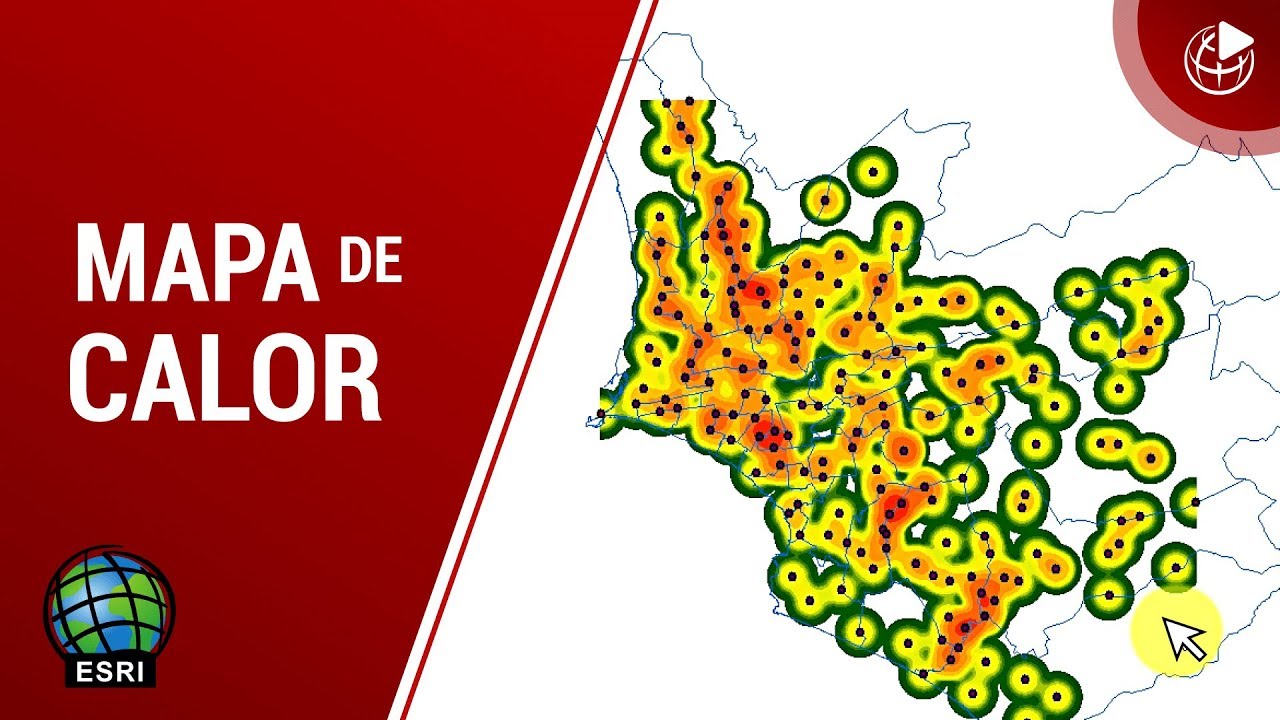 Mapa de calor con ArcGIS