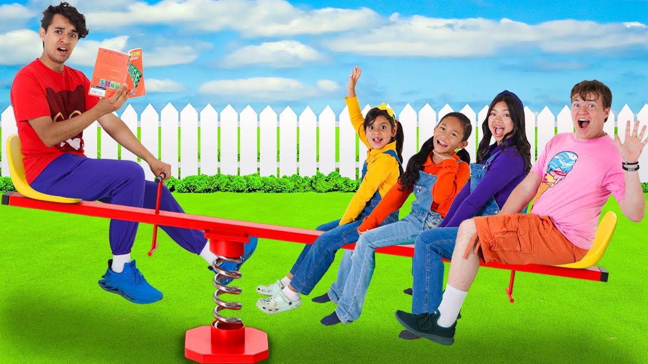 ¡El columpio se rompió en el parque! ¿Qué hacen Ellie, Andrea, y Emma?