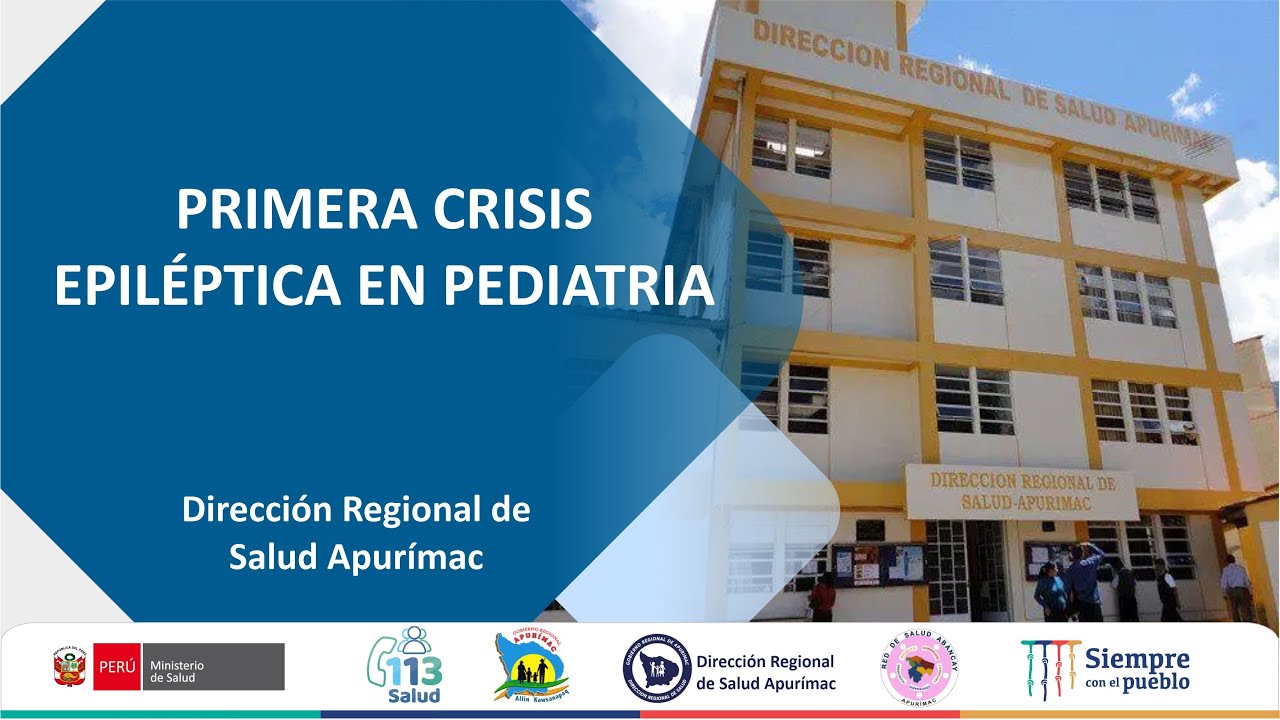 PRIMERA CRISIS EPILÉPTICA EN PEDIATRIA