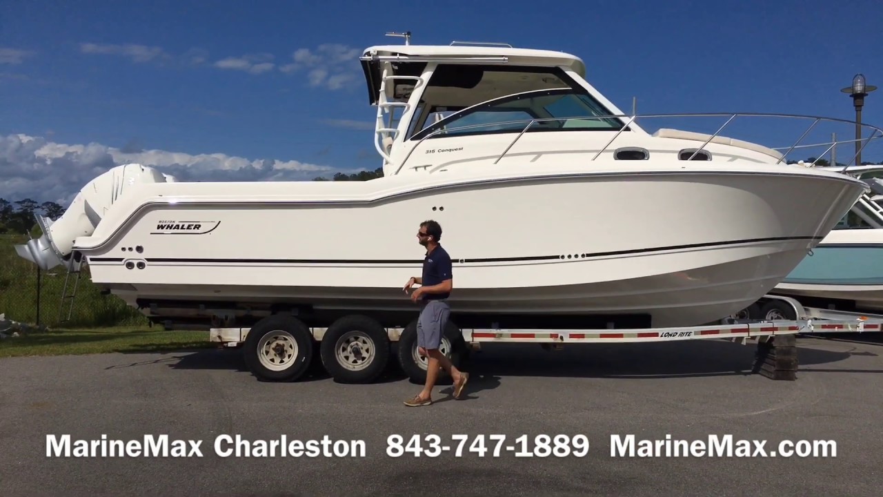 2019 Boston Whaler 315 Conquest Boat For Sale at MarineMax Charleston