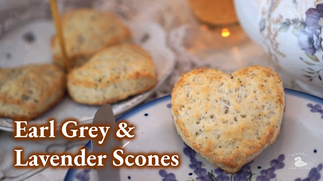 Earl Grey and Lavender Scone Recipe ☕ Soft and Fragrant, Perfect for Breakfast or Afternoon Tea