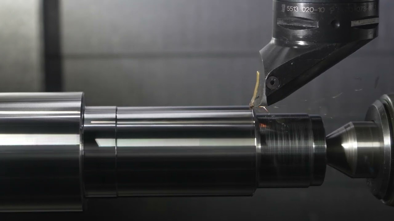This is lathe machining.