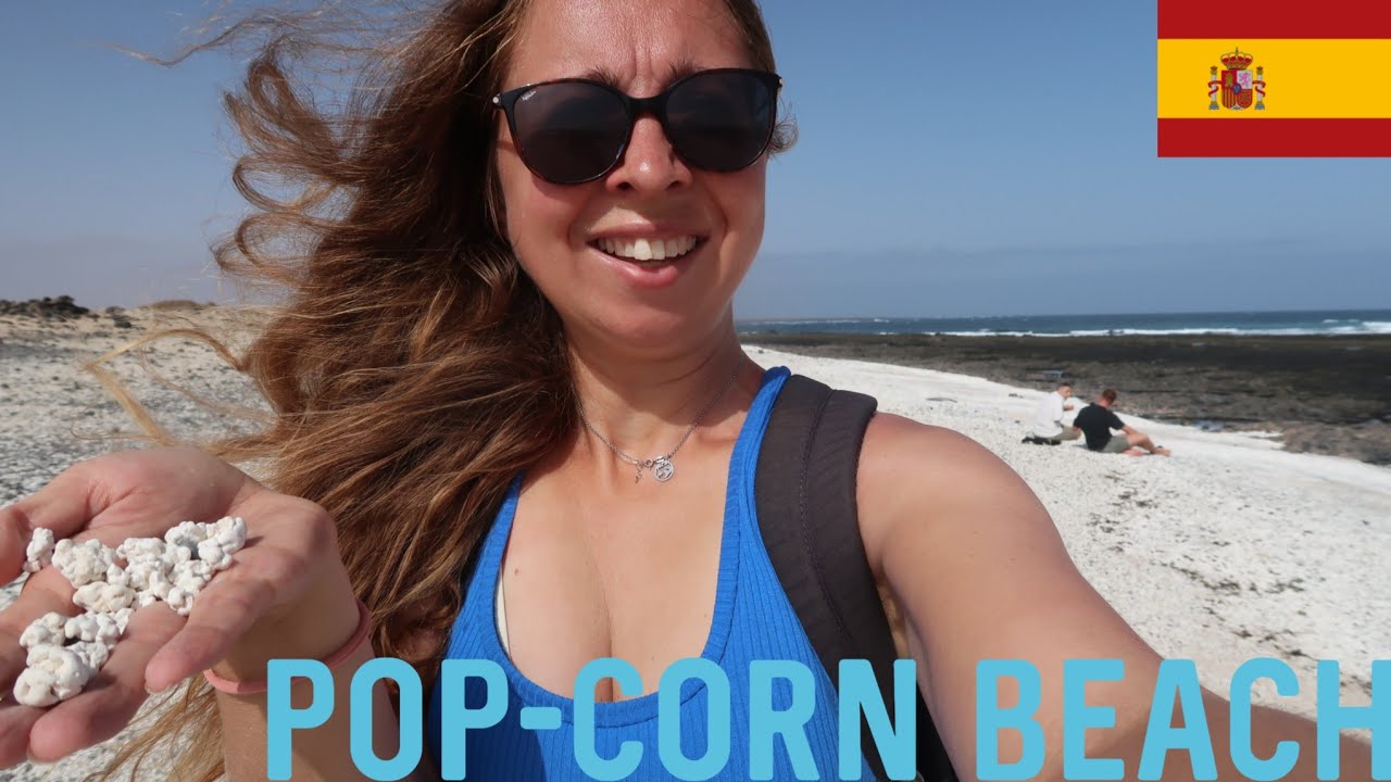 Incroyable ! Cette plage n'est pas faite de sable mais de POP-CORN 🍿