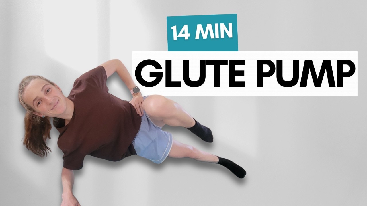 GET THE GLUTE PUMP: 14 Minute Intense Glute Workout (No Repeats)