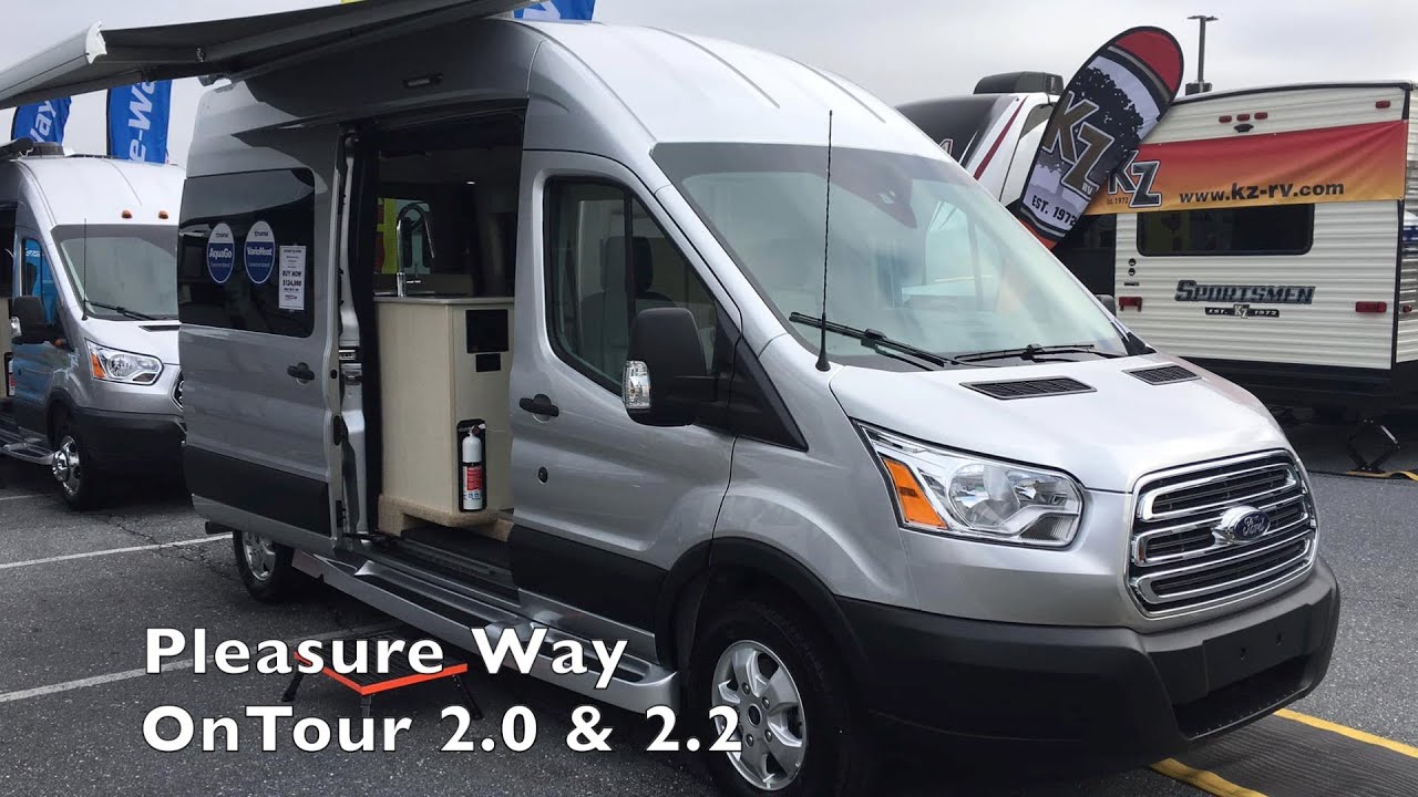 Pleasure-Way OnTour 2.0 & 2.2  at Hershey RV Show