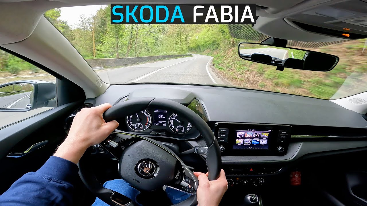 2024 SKODA FABIA 1.0 80HP POV TEST DRIVE