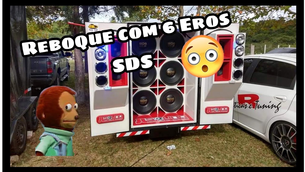 6 Eros SDS Reboque de som automotivo