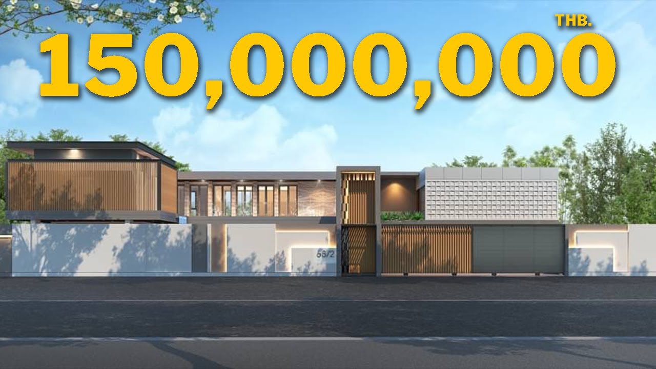 Luxury Beachfront Villa in Pattaya, Just 1 Minute Away! | $4,170,142 USD. | Pearl Property Pattaya