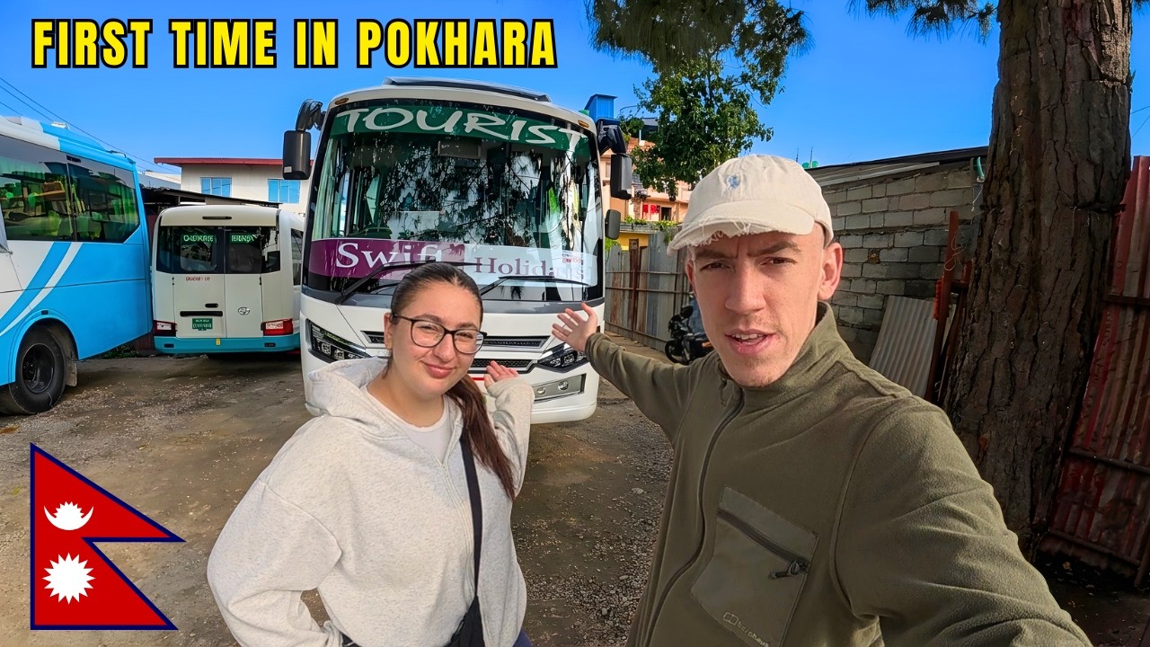 Первое прибытие в Покхару, Непал 🇳🇵 (второй по величине город)