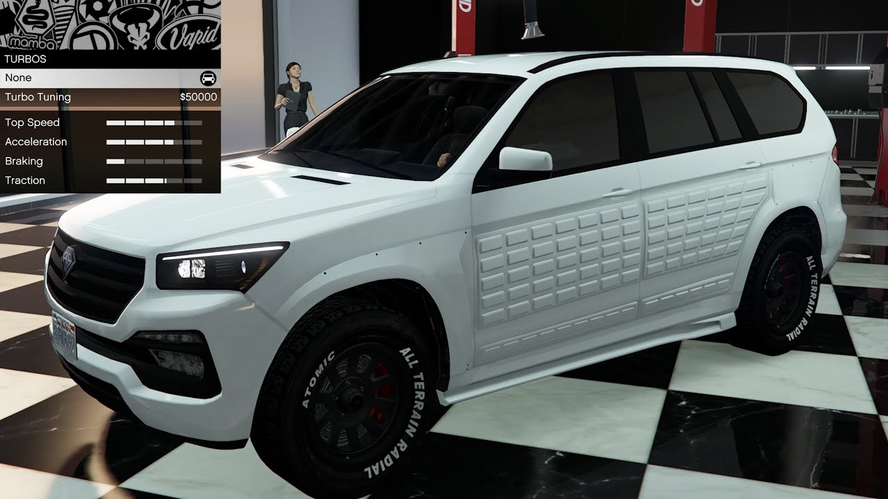 GTA 5 - Past DLC Vehicle Customization - Benefactor XLS Armored (Mercedes GLS 63)