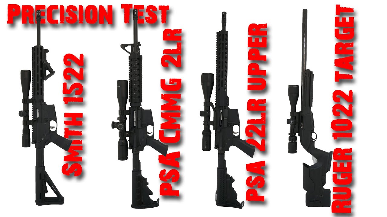CMMG Conversion VS 10/22 Target VS 15-22 VS Dedicated 22lr Upper Accuracy