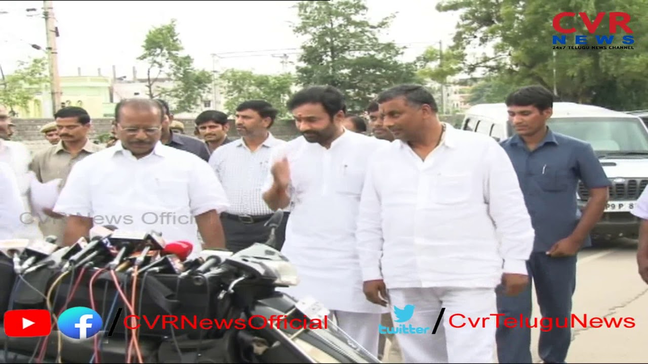 Union Minister Kishan Reddy slams TDP and Congress | CVR News