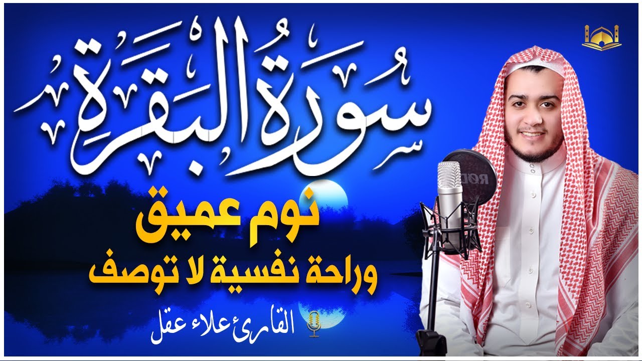 قران كريم طارد الشياطين 💚تلاوة هادئة للنوم 💤 والراحة النفسية💚 بصوت هادئ ومريح جدا 😴علاء عقل