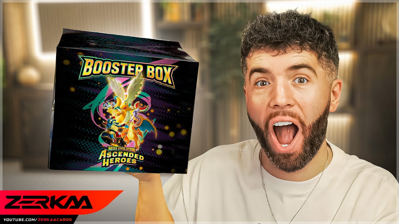 I Opened A Whole Booster Box Of Pokemon Ascended Heroes...