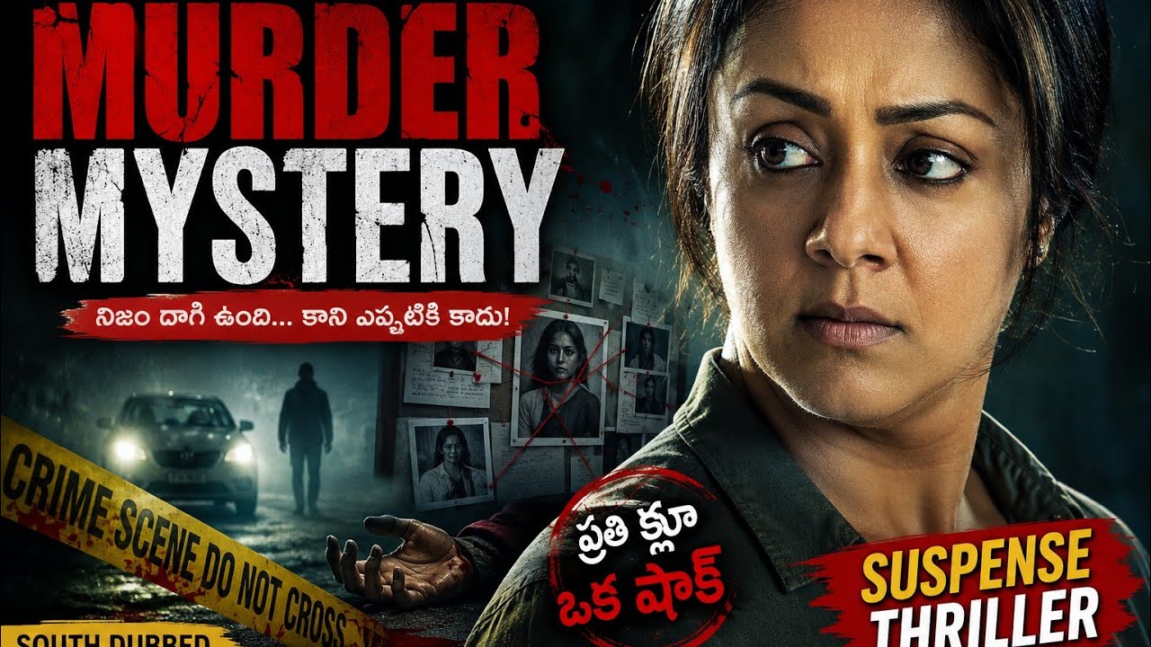 Jothika Murder Mystery Thriller Telugu Dubbed Movie | Shocking Twists & Unexpected Climax | Full HD