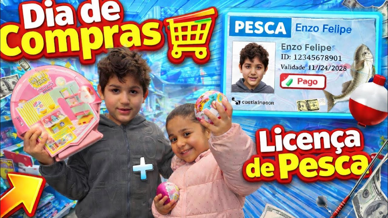 Como consegui tirar minha licença de pesca e ainda fazer compras com $160? 😳