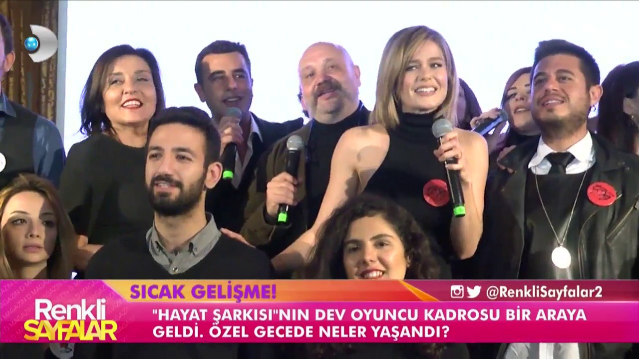 Renkli Sayfalar - Hayat Şarkısı oyuncularından örnek hareket!
