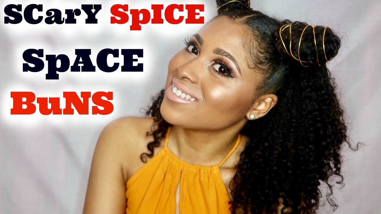 How To Do Spice Girl Buns | Scary Spice Inspired Hair Tutorial