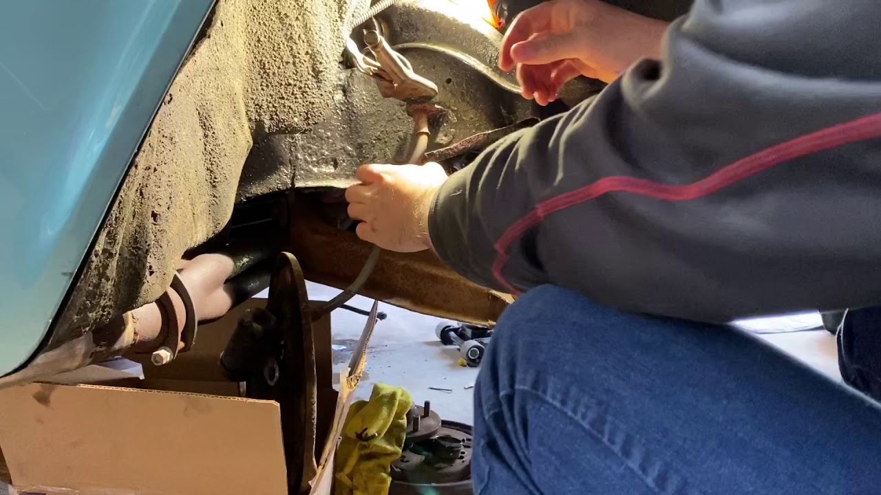 1964 Impala Drum Brake Removal/ Disc Brake Install ~ Part 2