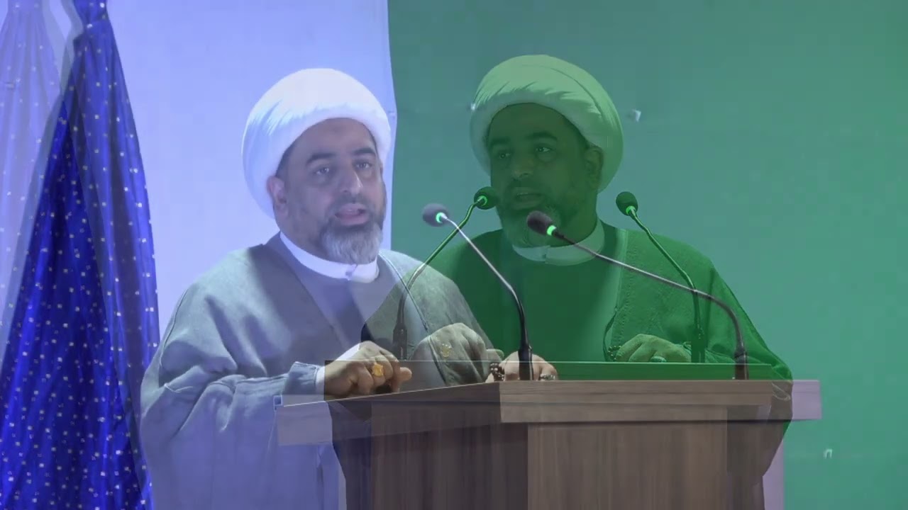 سماحة الشيخ محمد عمير  | حفل إحياء ذكرى ميلاد الإمام الحجة المنتظر (ع) لعام 1447