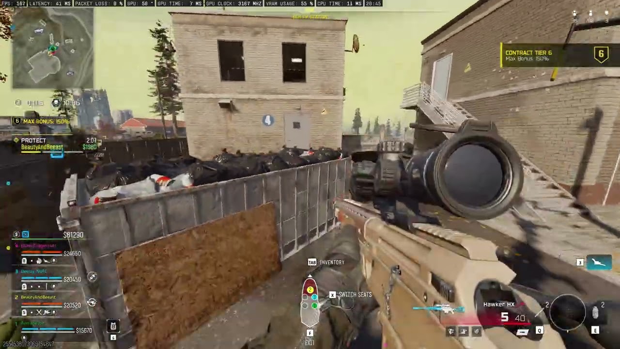 Good OLD Verdansk WARZONE Season 02 New Threats Rise S2E1 AMD Ryzen 5 9600x AMD RX 9060 XT 4K 280FPS