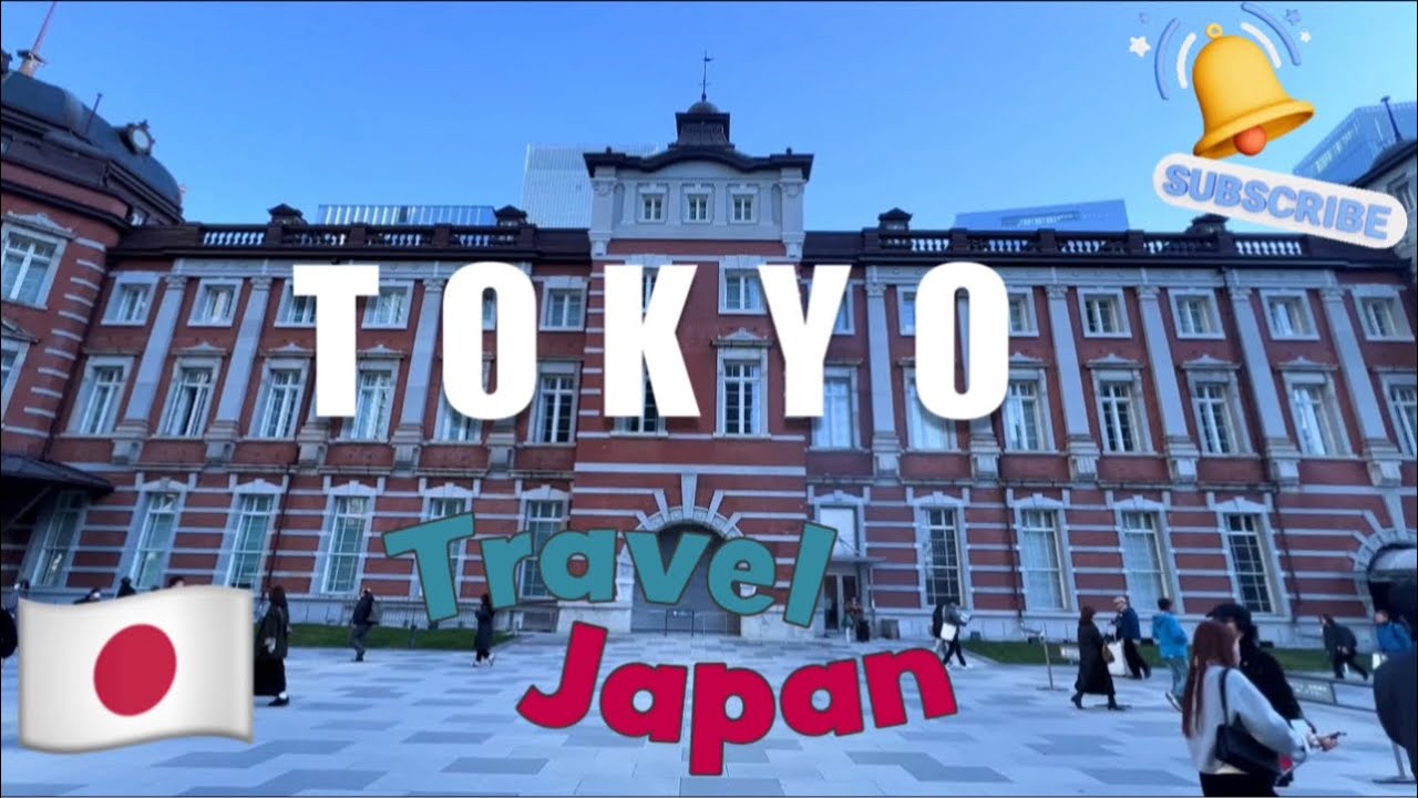 POV: Tokyo Station (東京駅) Exterior | Morning Rush in Tokyo 🇯🇵