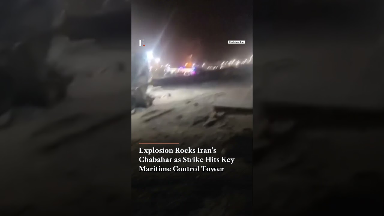 Explosion Rocks Iran's Chabahar as Strike Hits Key Maritime Control Tower | Firstpost News | N18G