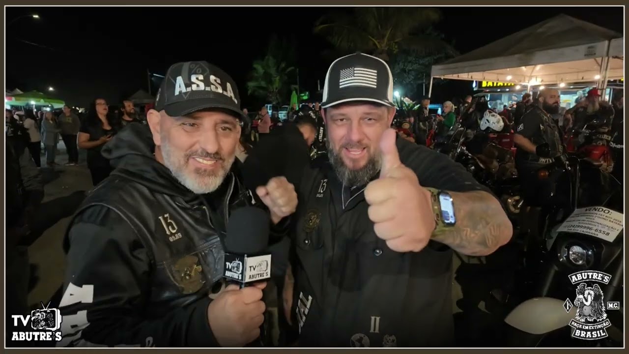 📺((( TV ABUTRE'S )) 💀 12º ENCONTRO MUNDIAL DOS NÔMADES 2025 C/ O PRES. SP CAPITAL NÔMADE KUKA