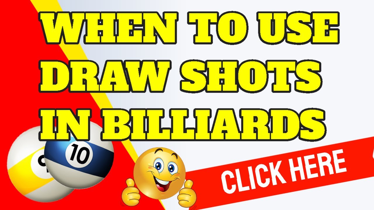SECRET IN BILLIARD DRAW SHOT? TUTORIAL  #billiards #cuesport #pool#trickshot #snooker