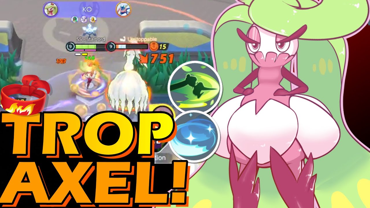 TSAREENA TRIPLE AXEL Gameplay!! STOMP vs AXEL Which on is BETTER?? POKEMON UNITE GUIDE in HINDI