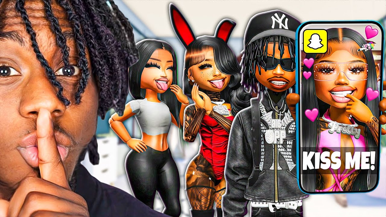 Logging Into a REALISTIC Online Dater Account&hellip; (LifeTogether RP Roblox Snapchat)