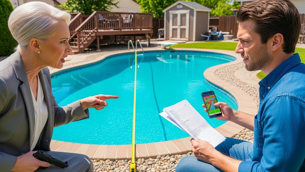 HOA Built a Pool on My Land, I Let Neighborhood Swim for 3 Years, Then Drained It With My Deed