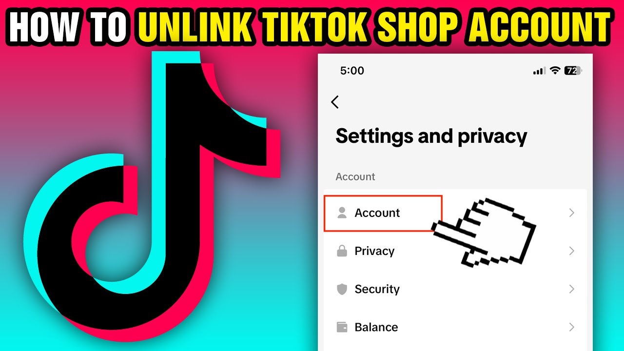 How To Unlink TikTok Shop Account (2025)