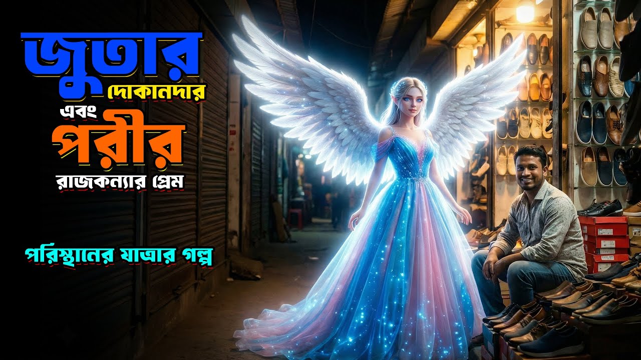 রূপসী পরীর সাথে জুতার দোকানদারের প্রেমের ঘটনা। Bedtime Stories