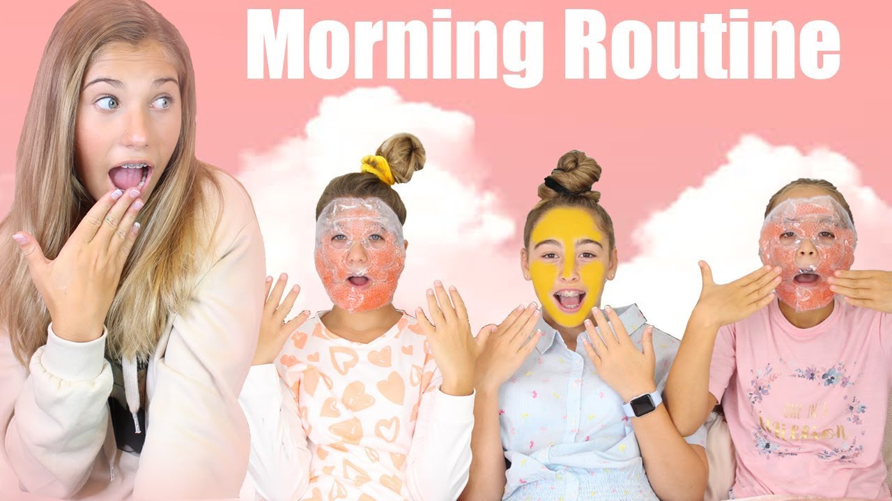 MY Real MORNING ROUTINE 2019 | GRWM Pamper Sleepover | Rosie McClelland
