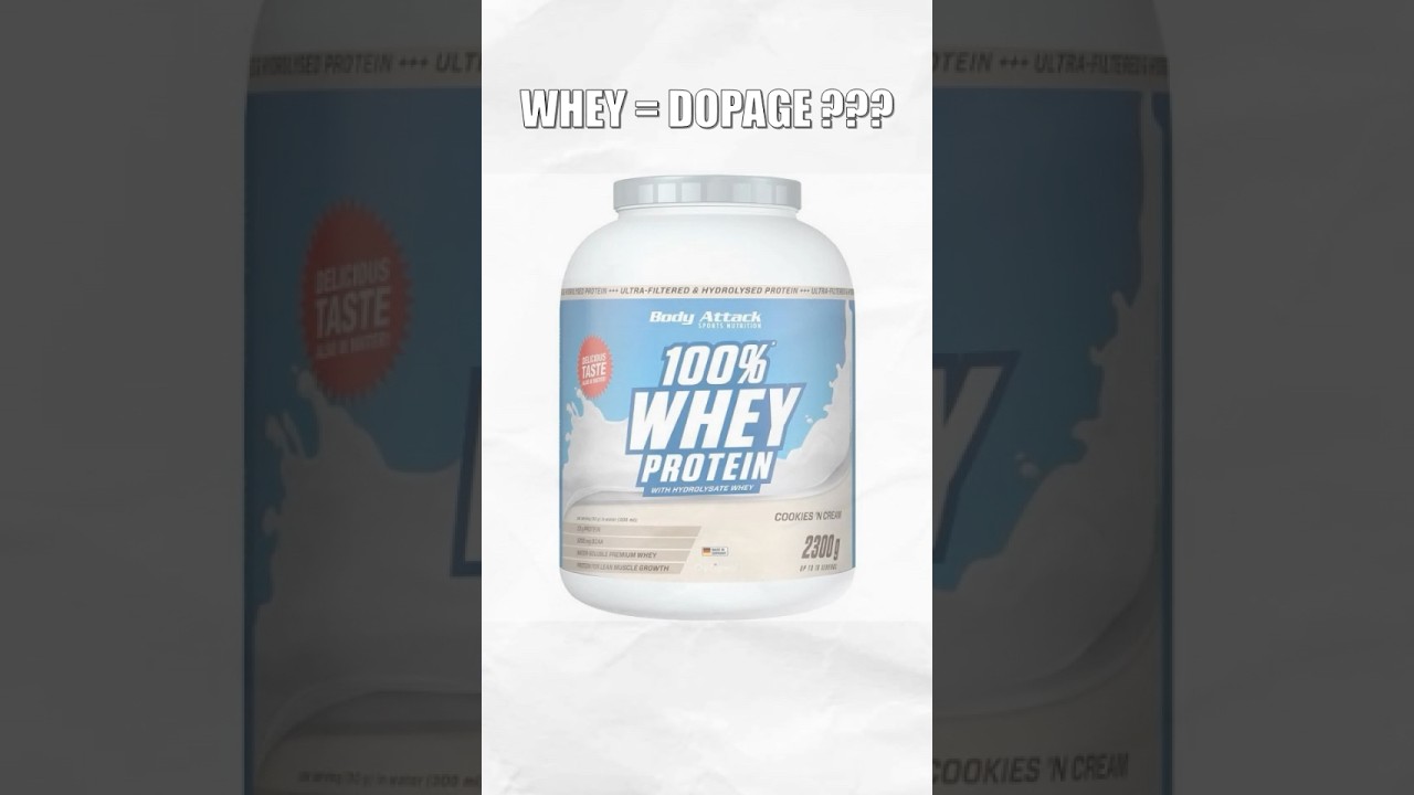 PROTEIN EN POUDRE = DOPAGE ? 