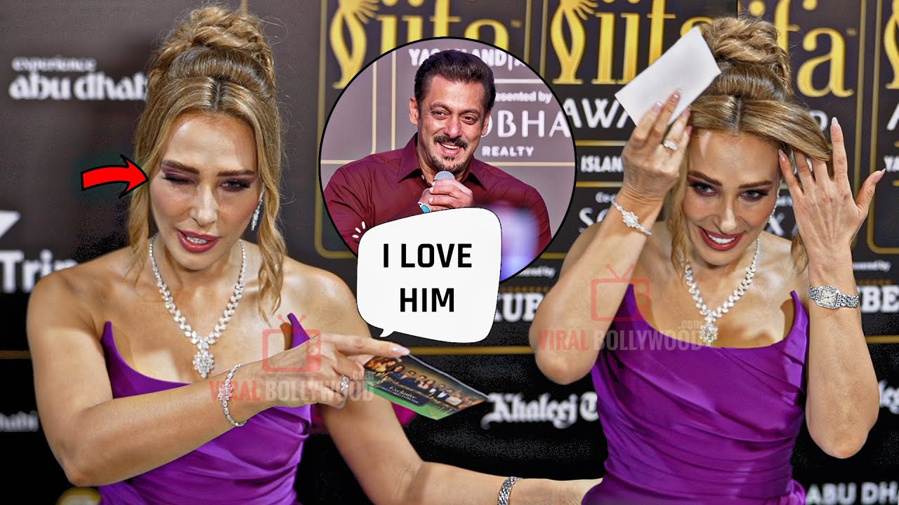 I Love Him - Lulia Vantur Talking about Salman Khan and Started Singing Raat Baaki |LIVE Lataji Song